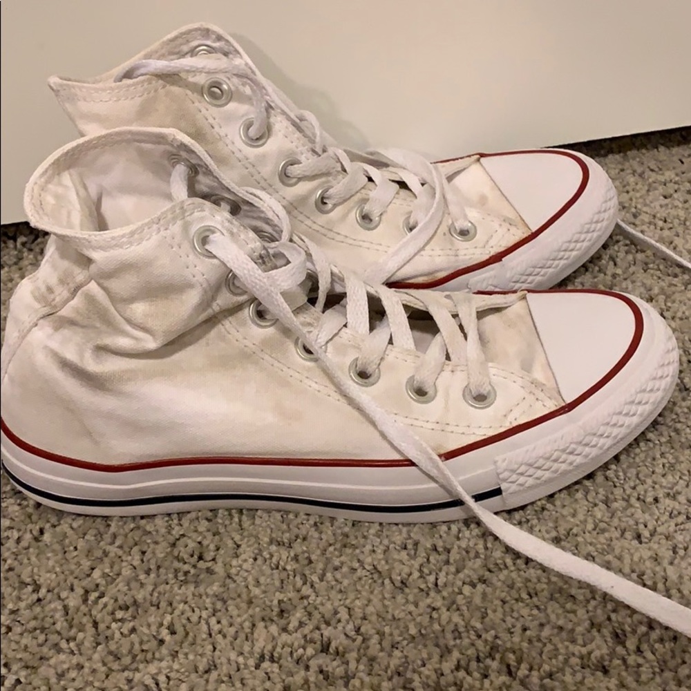 White Chuck Taylor Converse